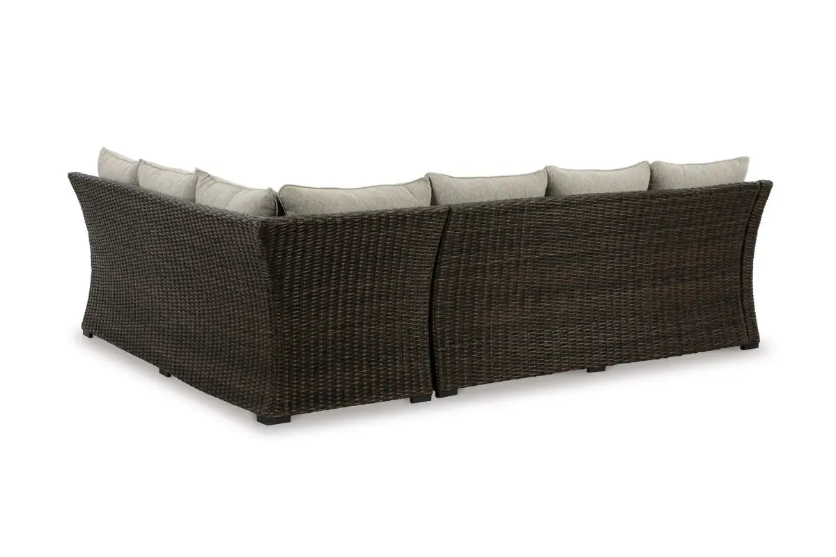 067641751:Brook Ranch 3 Piece Patio Sect, Back