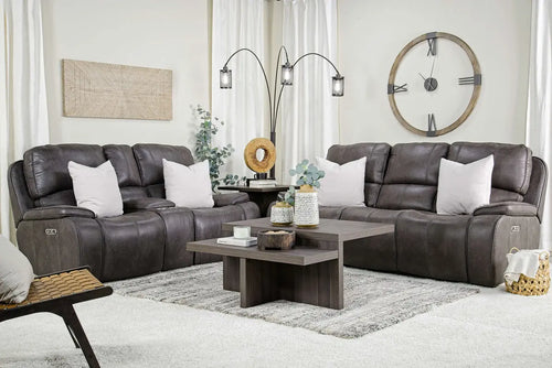 BROOKING2:Brookings 2 Power Sofa & Conso, Styled