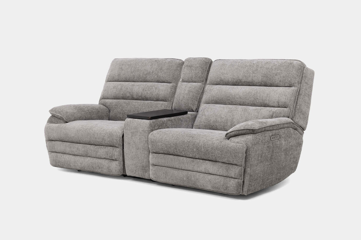 BRYANT029:Bryant 2 Power Sofa & Console Loveseat, Angled
