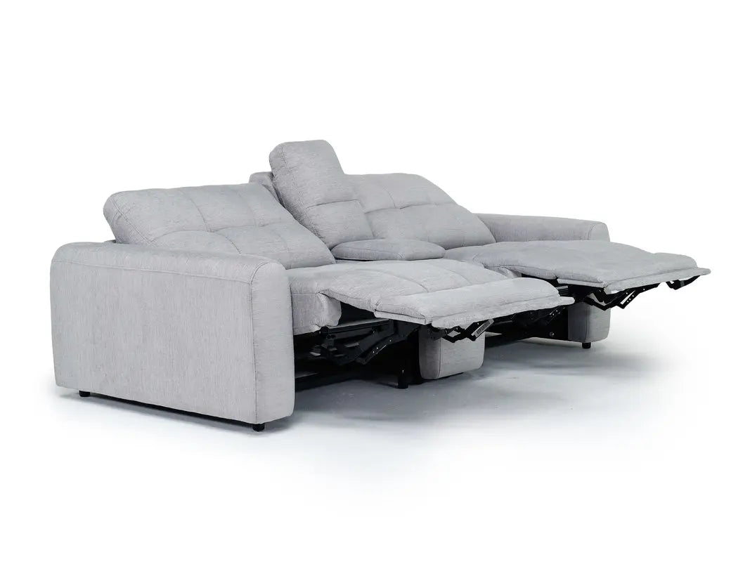 BRYCE0104:Bryce 2 Power Sofa & Console L, Open