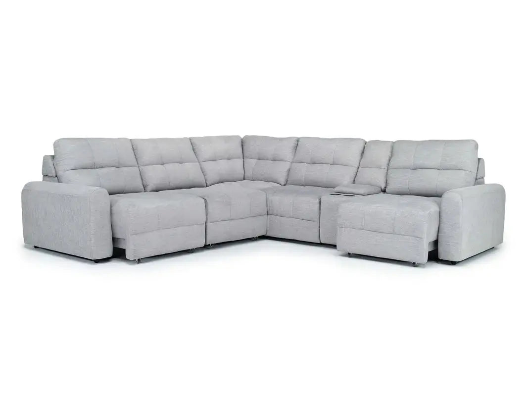 BRYCE0010:Bryce 6 Piece Sectional, Open