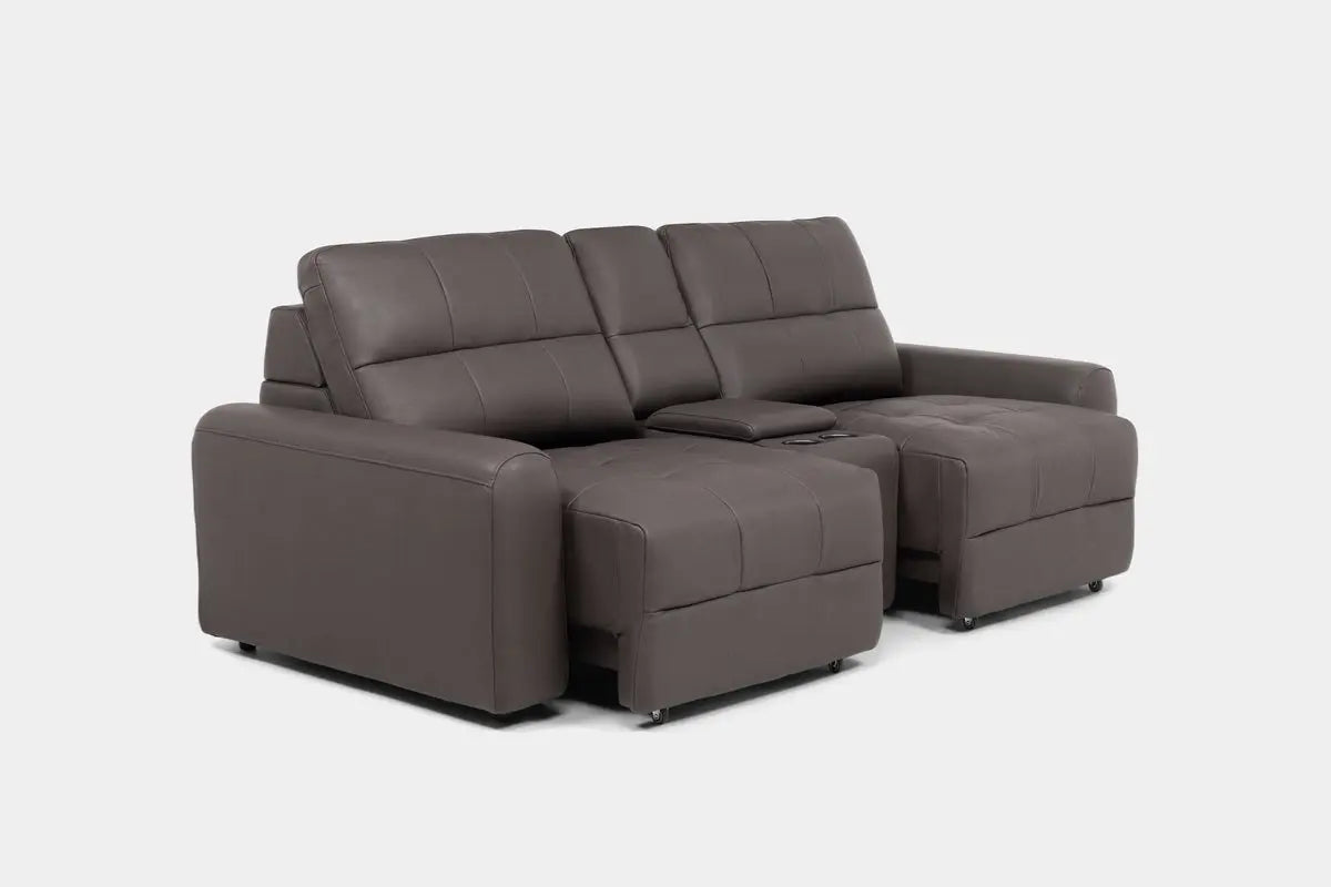 BRYCE0217:Bryce Power Sliding Console Loveseat, Angled