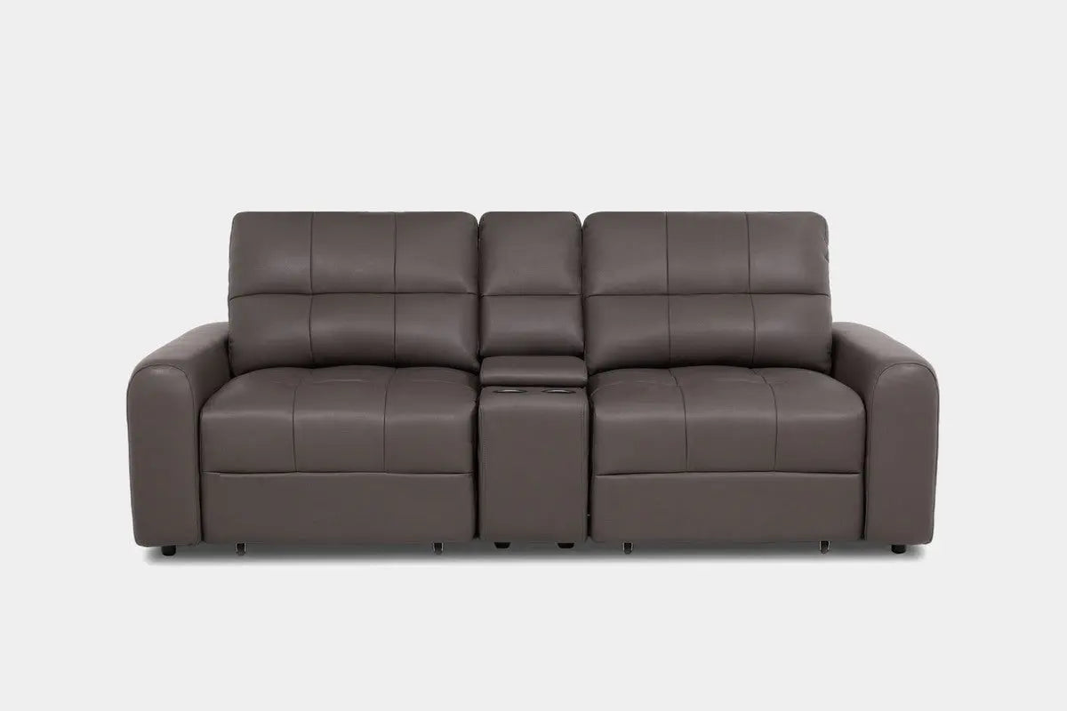 BRYCE0220:Bryce Power Sliding Sofa & Console Loveseat, Front