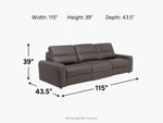 BRYCE0202:Bryce Power Sofa,
