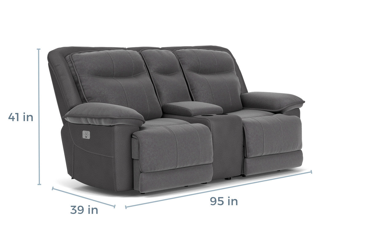 771119166:Bubba 2 Power Console Loveseat,