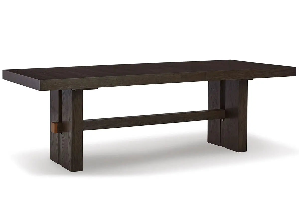 396886482:Burkhaus Dining Table, AngledAngle