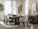 396886482:Burkhaus Dining Table, Styled