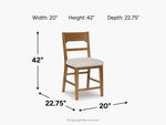 202466090:Cabalynn Counter Height Stool,