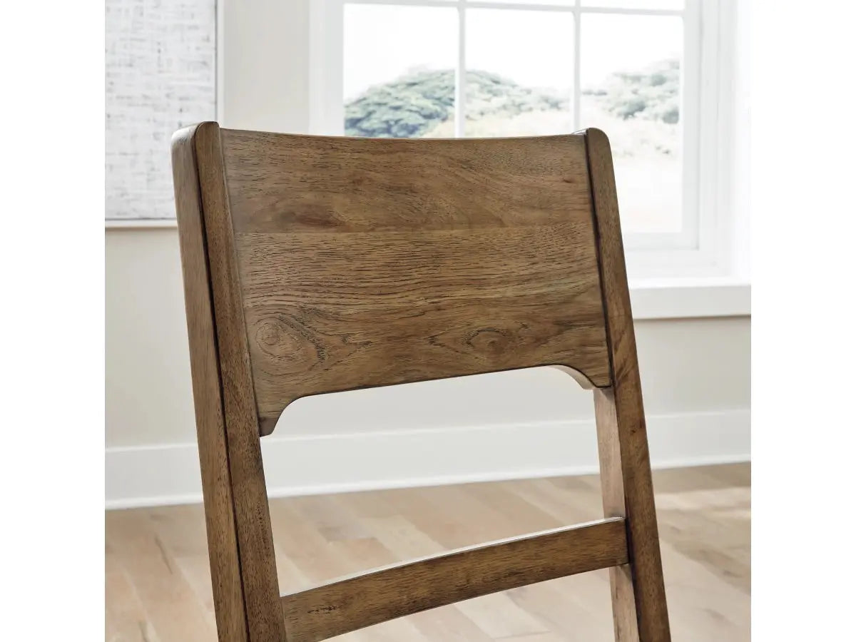 CABALYN03:Cabalynn Dining Table & 6 Chai, SideBack