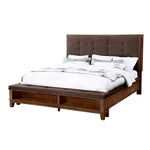 CAGNEYQ01:Cagney Upholstered Panel Bed &,