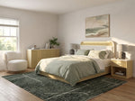 CAMBRIE07:Cambrie Upholstered Panel Bed,