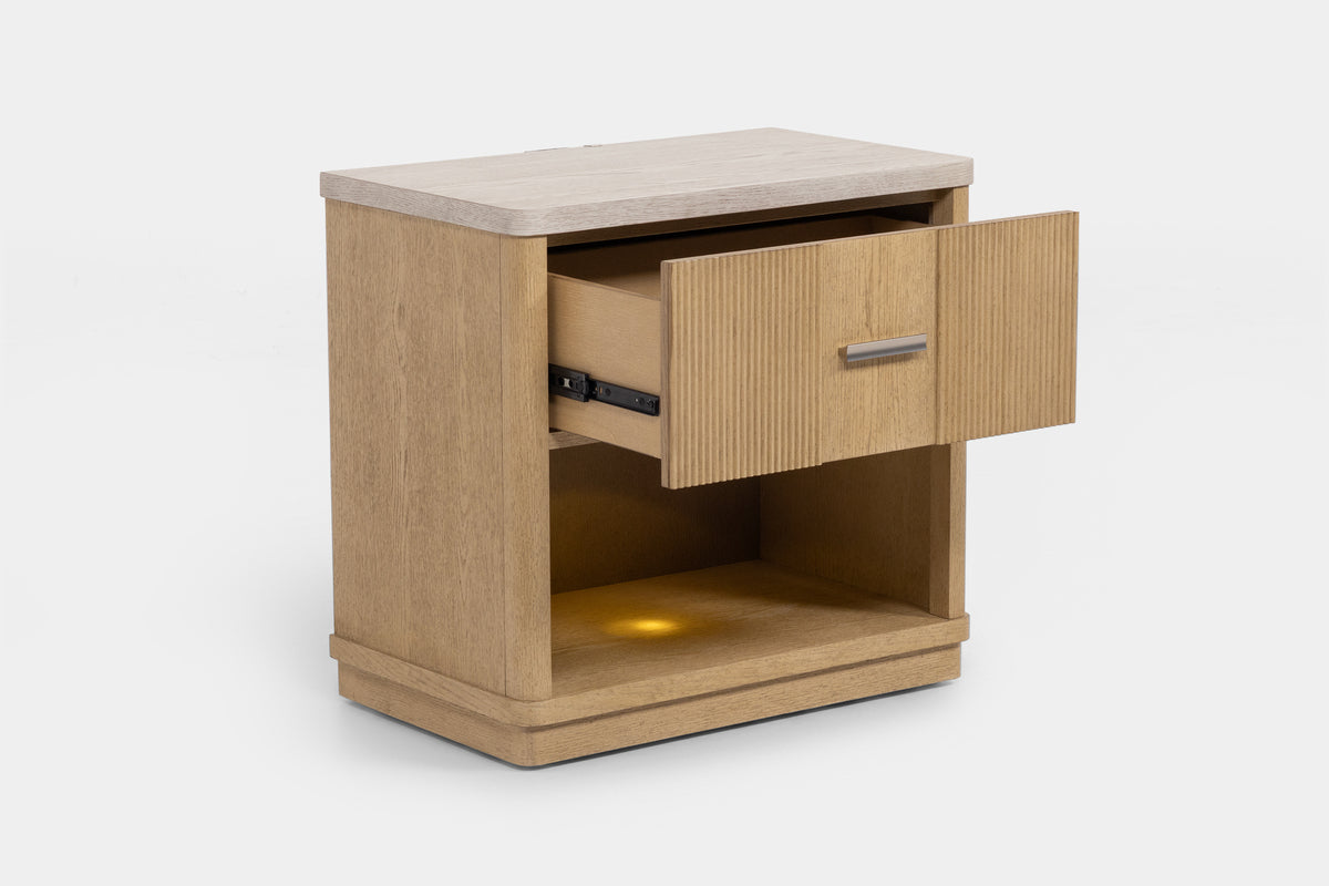 136619885:Cambrie Nightstand, Open