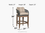 633064548:Capri Outdoor Counter Height Stool,