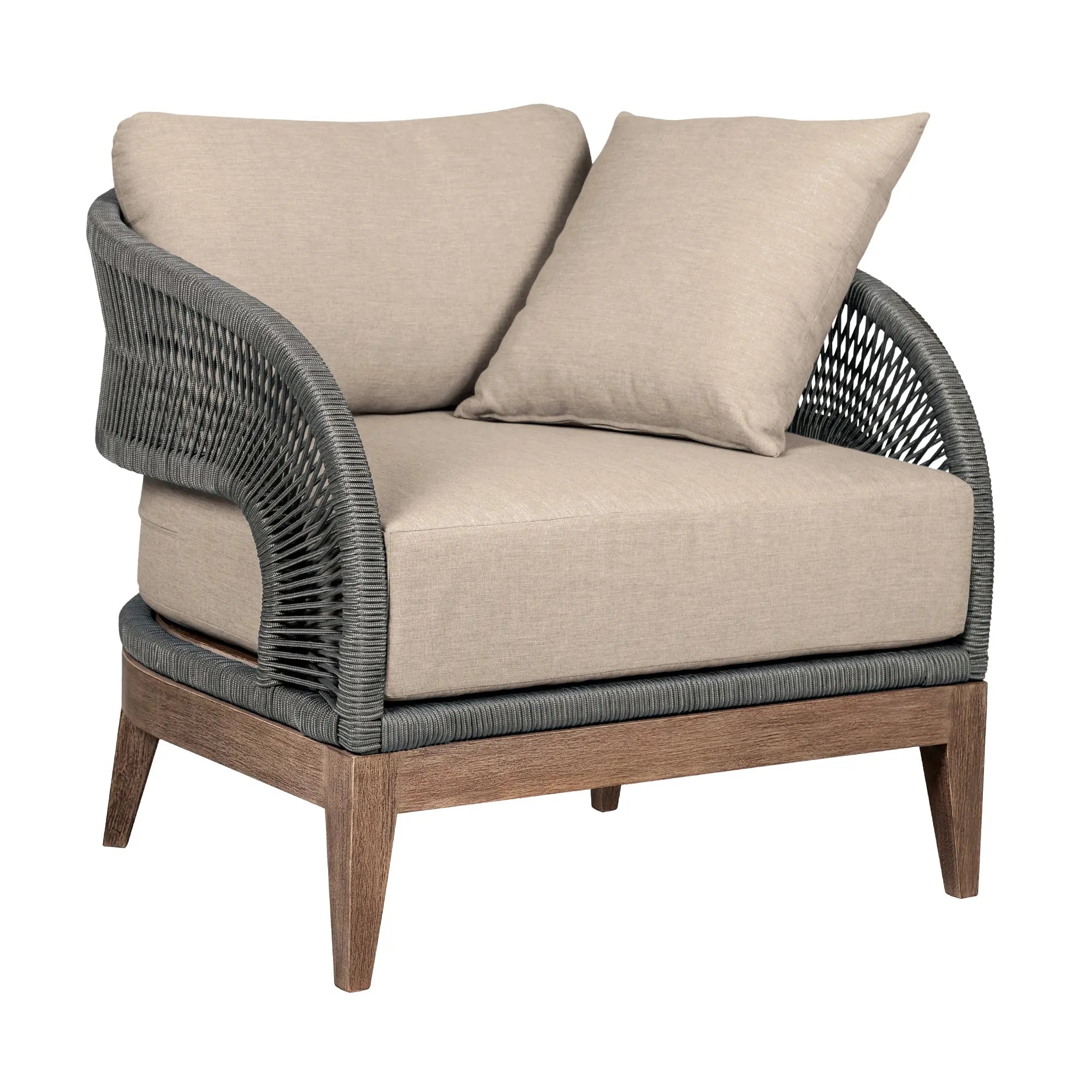 CAPRI0001:Capri Outdoor 4 Piece Patio Se, Angled