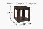 941677560:Carlibrie End Table,
