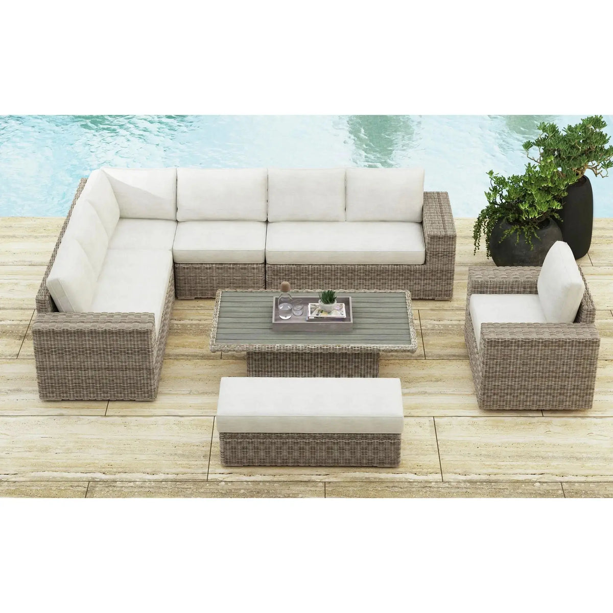 730398892:Carmona Outdoor Cocktail Table,