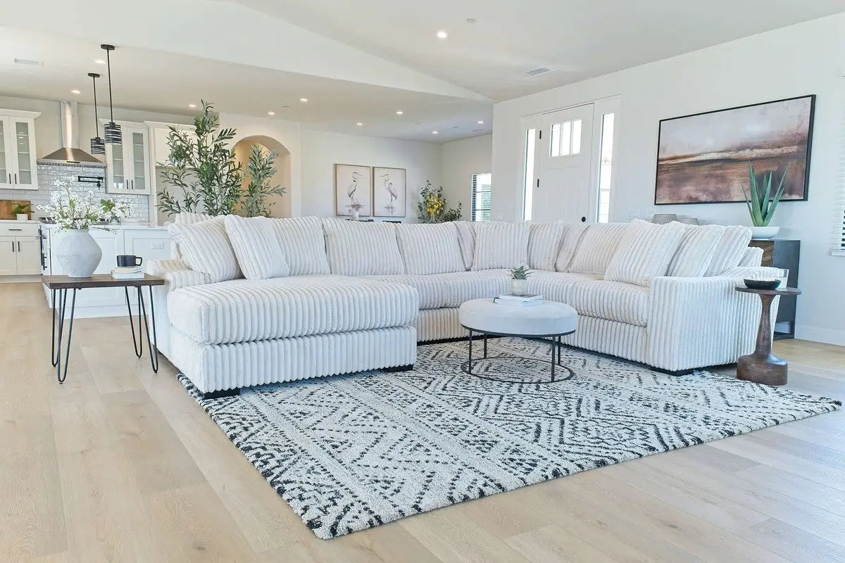 CASPER037:Casper Tux Loveseat Chaise Sec,