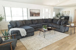 CASPER022:Casper Tux Sofa Chaise Section, Styled