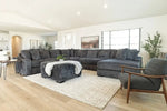 CASPER008:Casper Extra Large Tux Sofa Ch, Styled