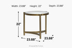 964734768:Cassidy End Table,