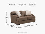 218317823:Catamaran Loveseat,
