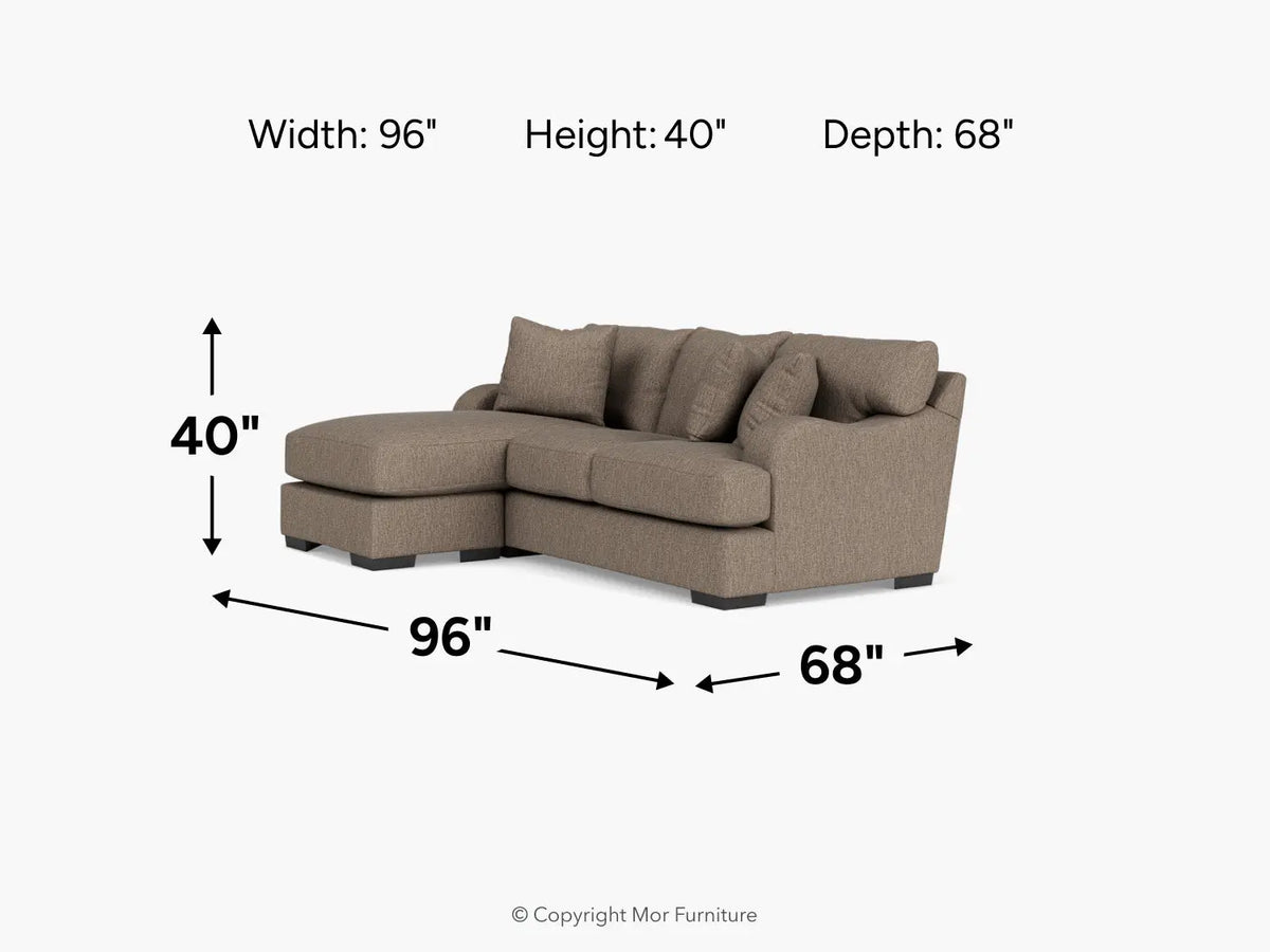 028926650:Catamaran Reversible Sofa Chai,