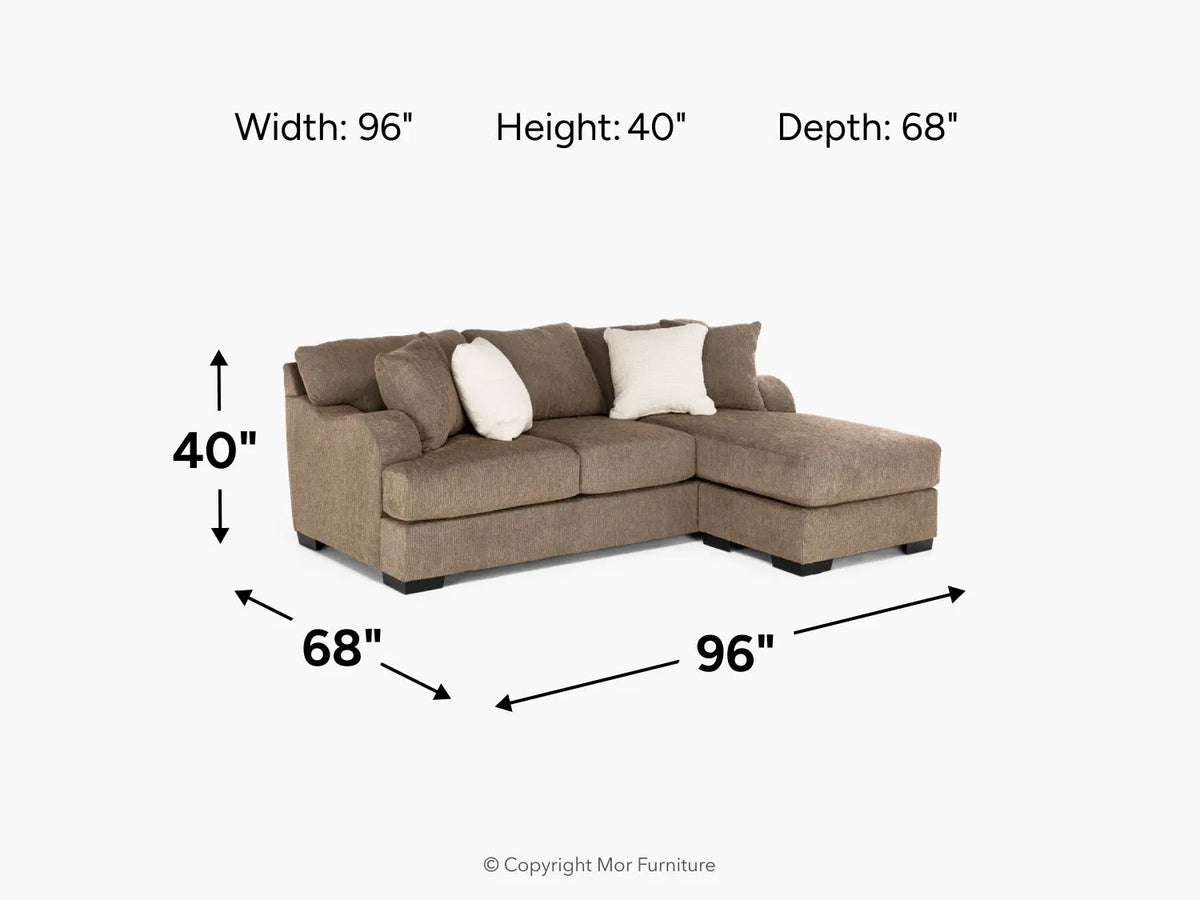 657215642:Catamaran Reversible Sofa Chai,