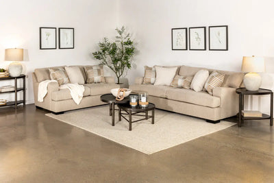 CELINE001:Celine Sofa & Loveseat,