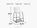 560139769:Centiar Counter Height Stool,