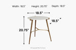 155135128:Chadton Accent Table,