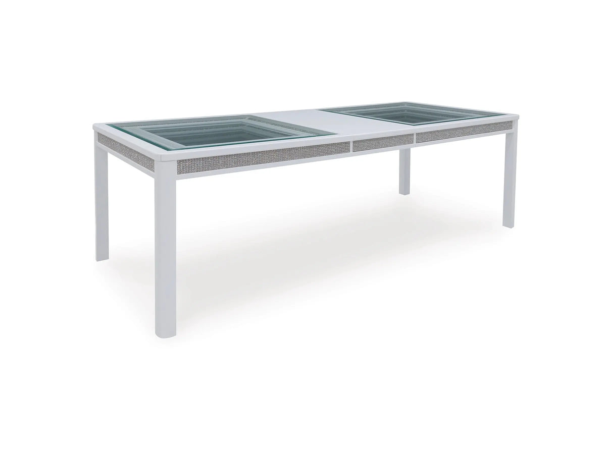 CHALANNAB:Chalanna Dining Table & 6 Chai, Angle
