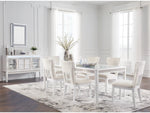 CHALANNAB:Chalanna Dining Table & 6 Chai,