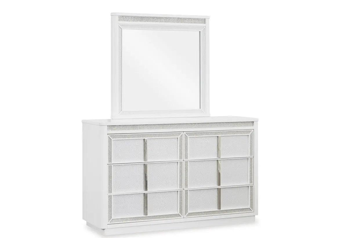 CHALANNA1:Chalanna Storage Bed & Dresser,
