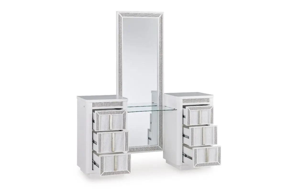CHALANNA7:Chalanna Vanity & Mirror & Sto, Open