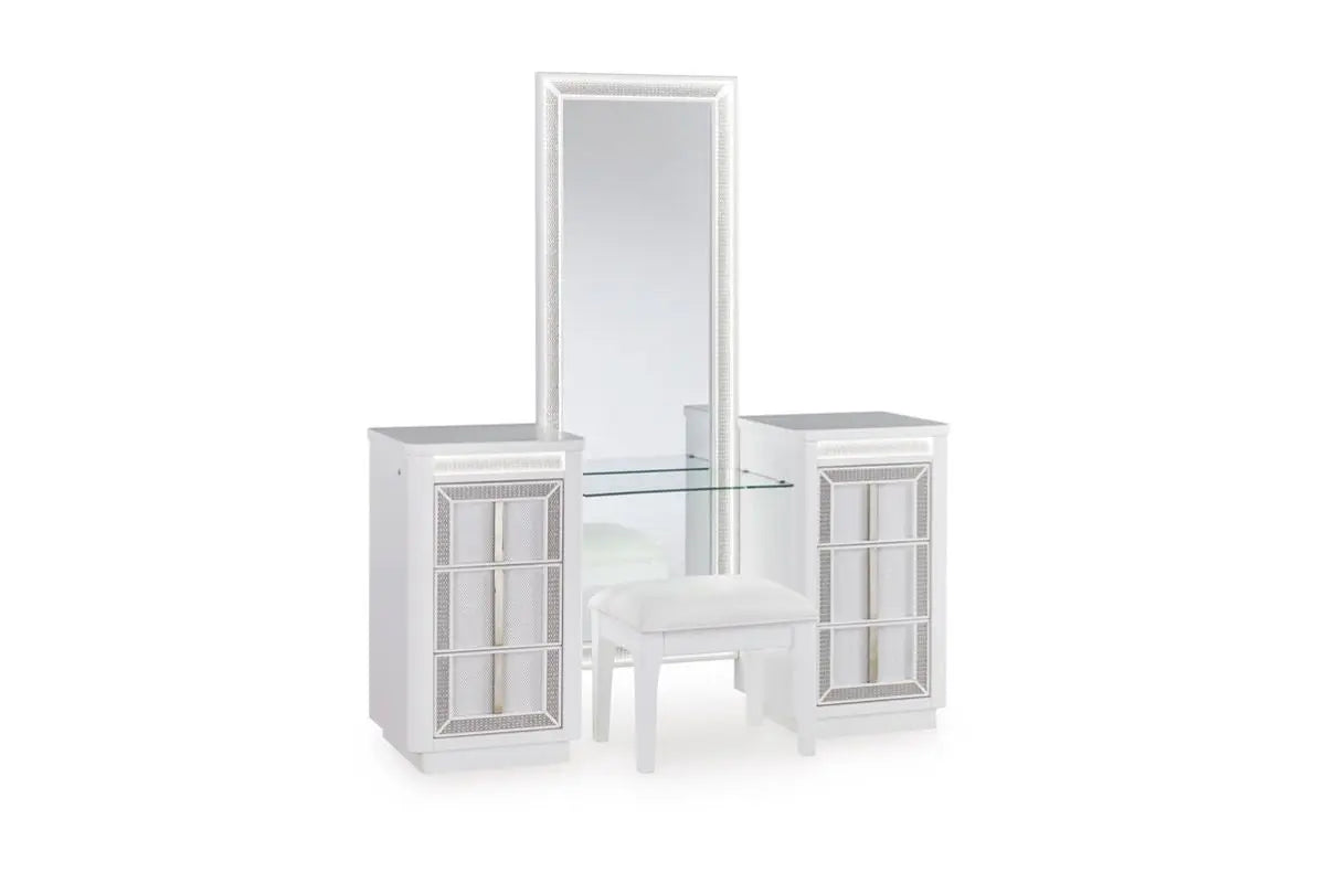 CHALANNA7:Chalanna Vanity & Mirror & Sto,