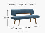 552425717:Chanella Dining Bench,