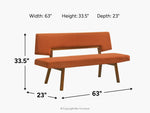 805912847:Chanella Dining Bench,