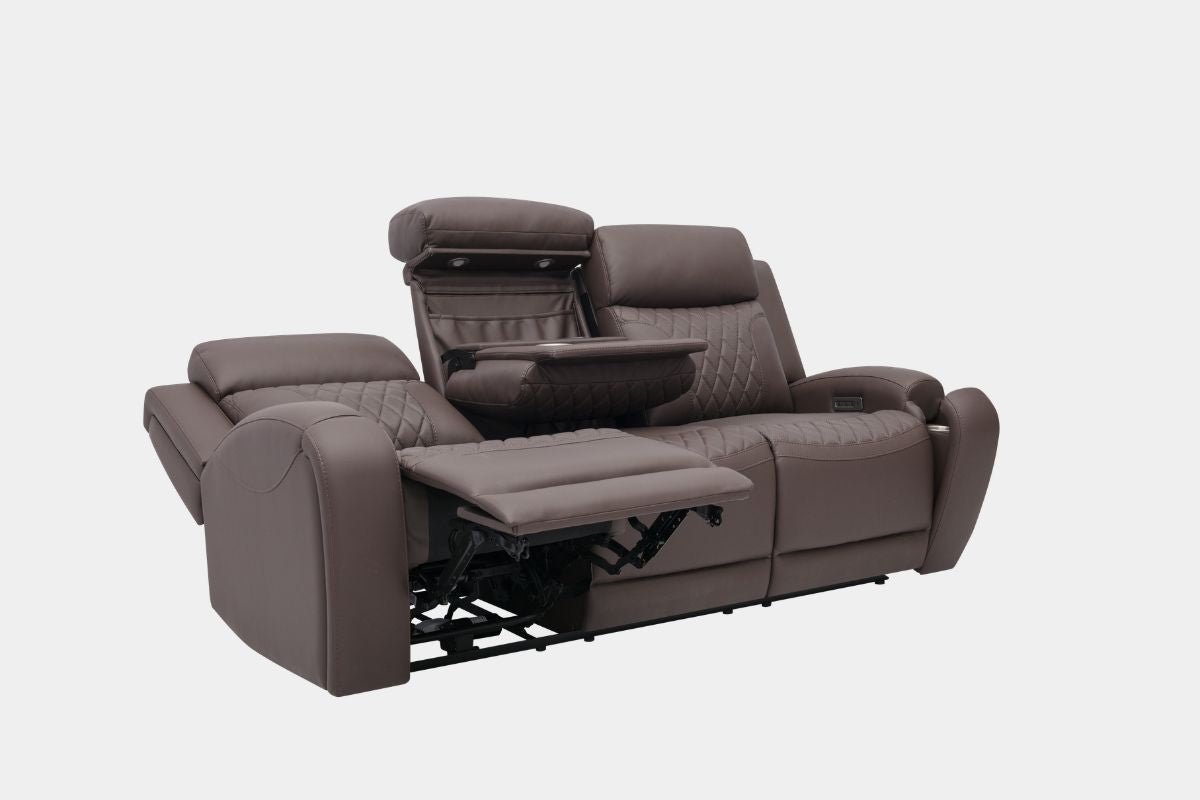CHILLX001:Chillax 2 Power Sofa & Console Loveseat, Angled
