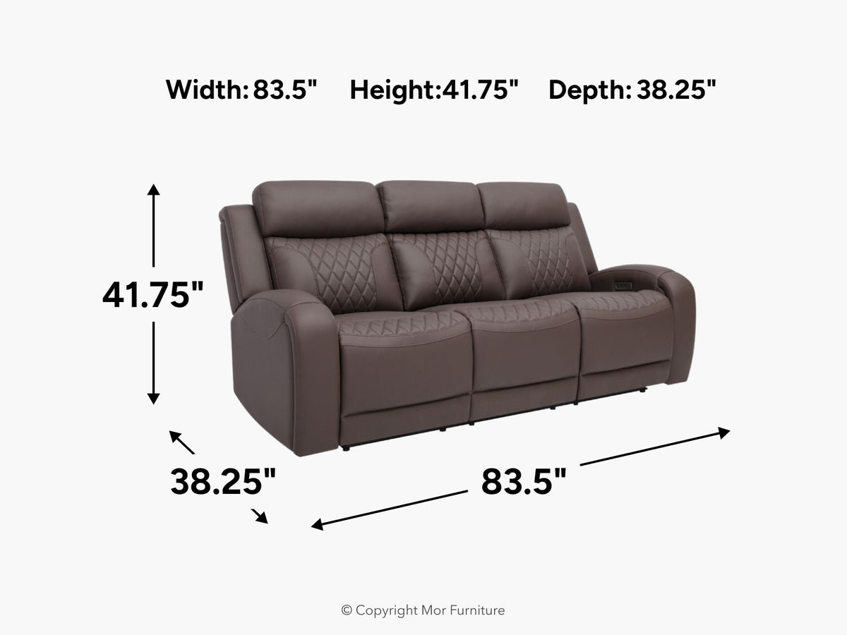 264426265:Chillax 2 Power Sofa,