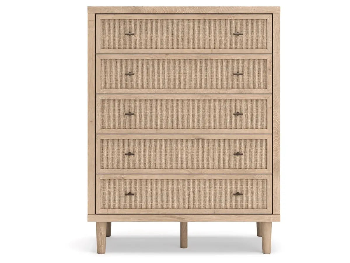 CIELDEN15:Cielden Upholstered Bed & Dres, Front