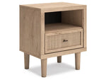 CIELDEN16:Cielden Upholstered Bed & Dres, AngledAngle