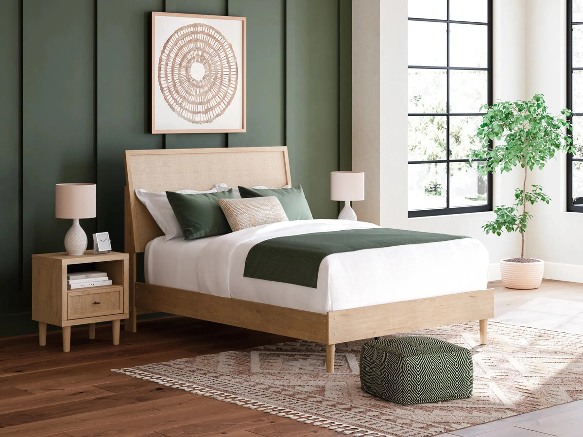 CIELDEN00:Cielden Panel Bed, Styled