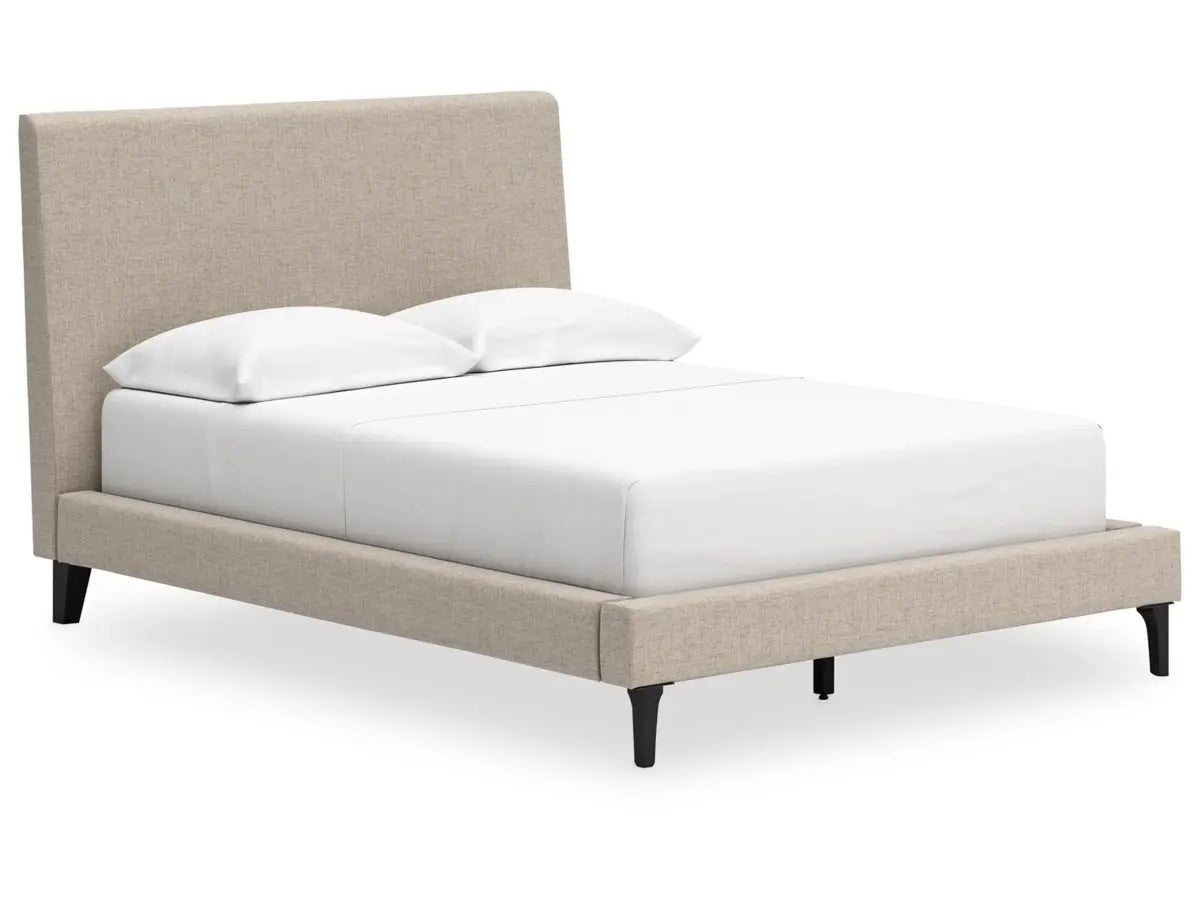 CIELDEN15:Cielden Upholstered Bed & Dres, AngledAngle