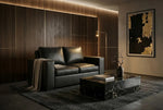 121400015:Claire Full Sleeper Loveseat, Styled