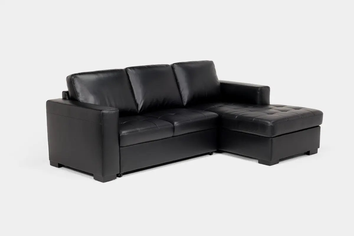 CLAIRE000:Claire Full Pullout Sofa Chais, Angle