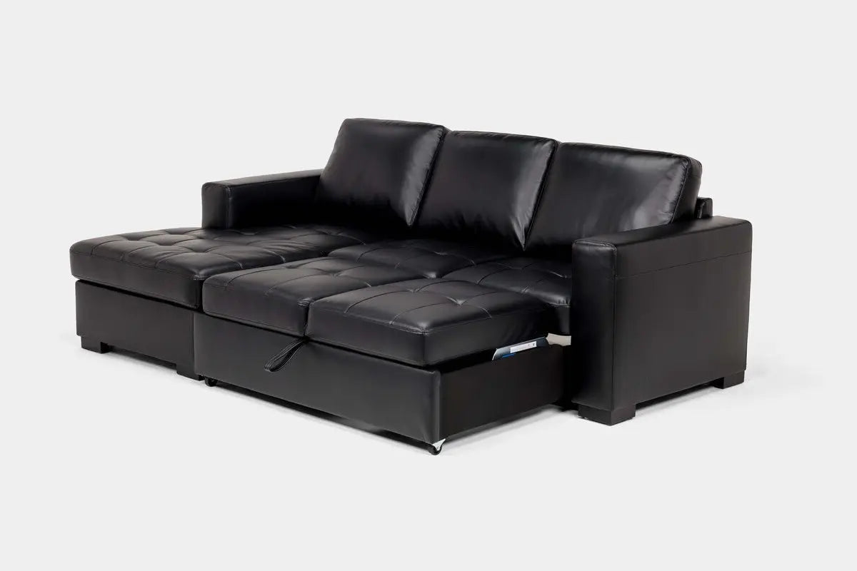 CLAIRE001:Claire Full Pullout Sofa Chais, Angle