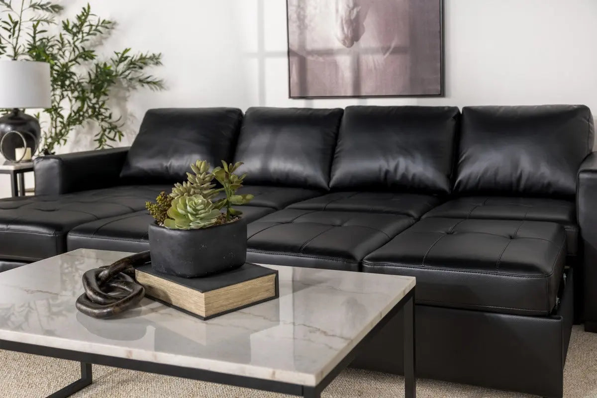 CLAIRE050:Claire Full Pullout Sofa Chais,