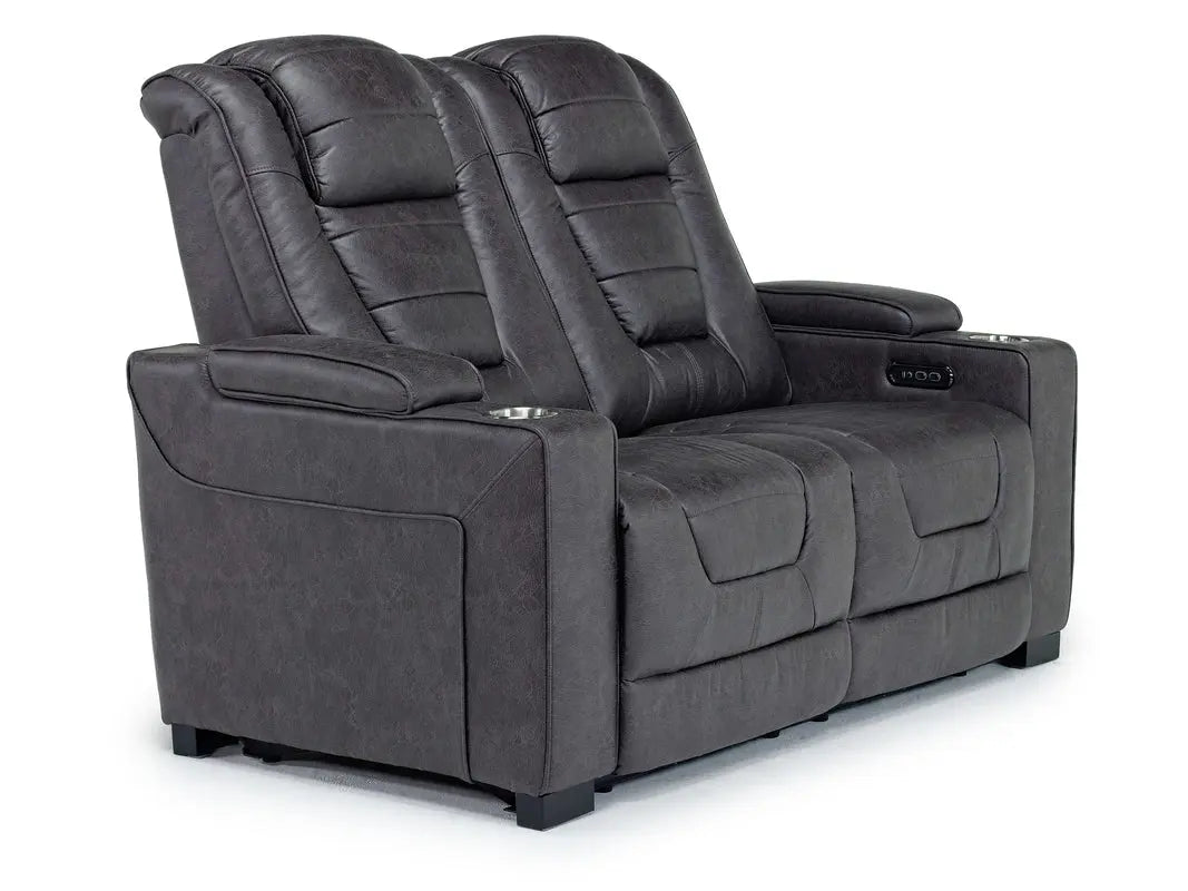 967130936:Cody 2 Power Loveseat, AngledAngle