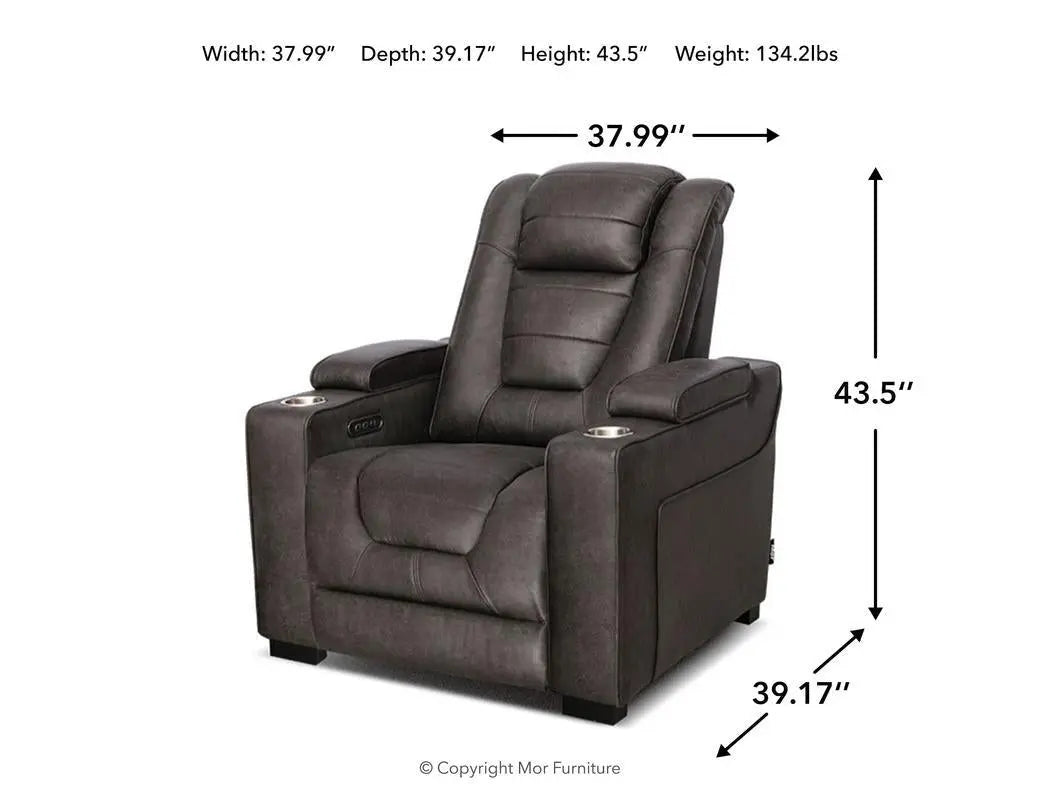 131070010:Cody Recliner Dimensions