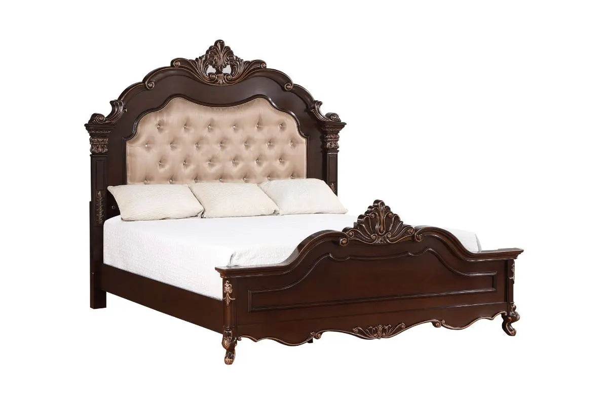 CONSTANQB:Constantine Upholstered Bed, AngledAngle